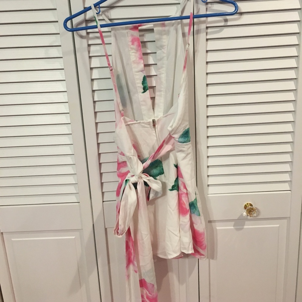 Open back romper
